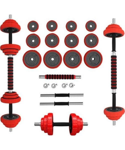 Adjustable Dumbbells HMS: SGGX30 HANTELIŲ RINKINYS-VARŽOVĖS HMS