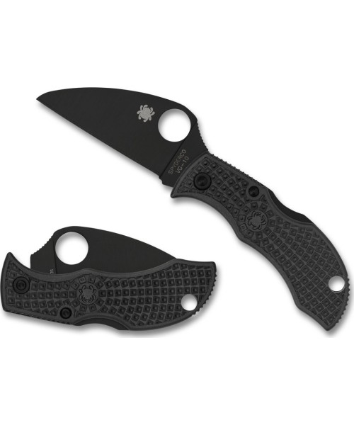 Hunting and Survival Knives Spyderco, Inc.: Sulankstomas peilis Spyderco MBKWPBK Manbug, juodas