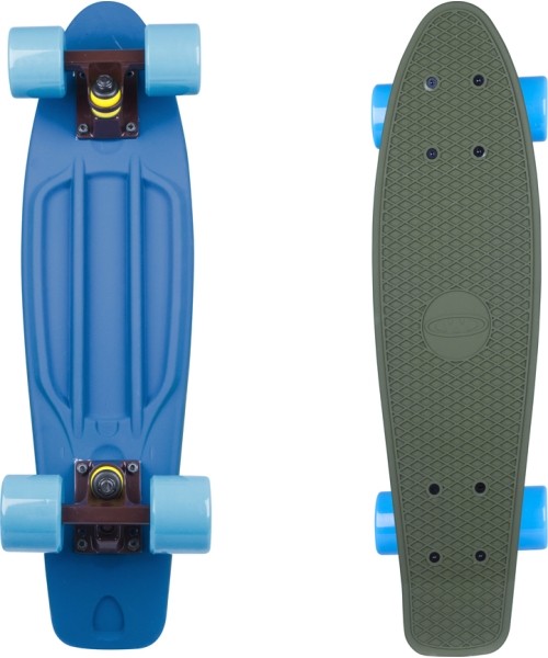 Rula Penny Worker: Mini riedlentė Penny Board Worker Sunbow Spitfire 22ʺ ABEC7