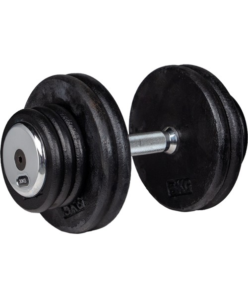 Metallist hantlid inSPORTline: Metalinis hantelis inSPORTline PROfist 30kg