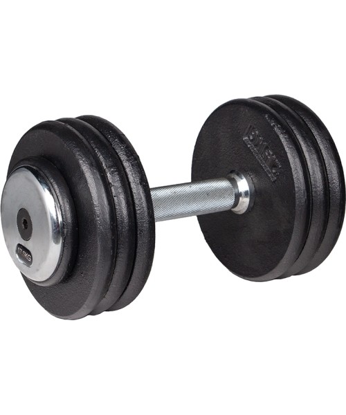 Metallist hantlid inSPORTline: Metallist hantel inSPORTline PROfist 17,5kg