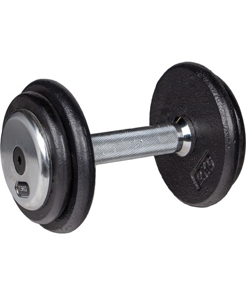 Steel Dumbbells inSPORTline: Metalinis hantelis inSPORTline PROfist 7,5kg