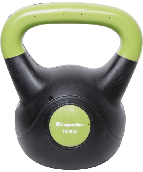 Neoprene Kettlebells inSPORTline: Dumbbell inSPORTline Vin-Bell Dark 18 kg