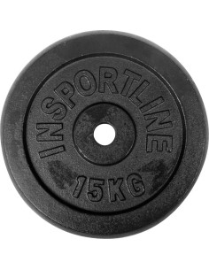 Terasest inSPORTline kettad inSPORTline: Plieninis svoris grifui 30mm inSPORTline 15kg