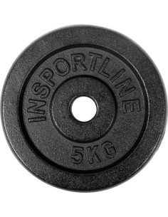 Steel inSPORTline Plates inSPORTline: Plieninis svoris grifui 30mm inSPORTline 5kg