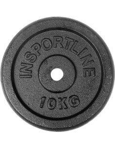 Steel inSPORTline Plates inSPORTline: Plieninis svoris grifui 30mm inSPORTline 10kg