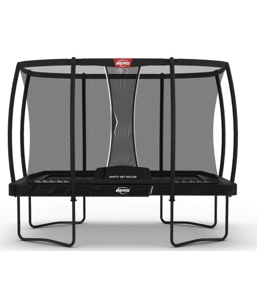 Ehitatakse batuute BERG: BERG Ultim Champion Regular 330 Black + Safety Net Deluxe