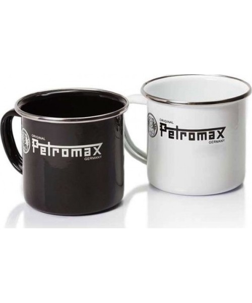 Canteens and Mugs Petromax: Emaliuoto plieno puodukas Petromax, baltas