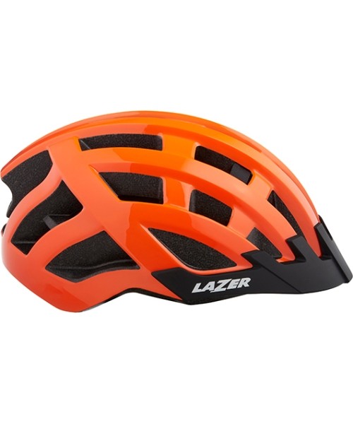 Gloves & Helmets & Accessories Lazer: Dviratininko šalmas Lazer Compact, dydis 54-61cm, oranžinis