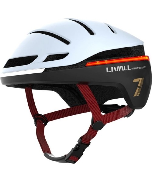 Gloves & Helmets & Accessories Livall: Išmanusis šalmas Livall EVO21, dydis M, baltas