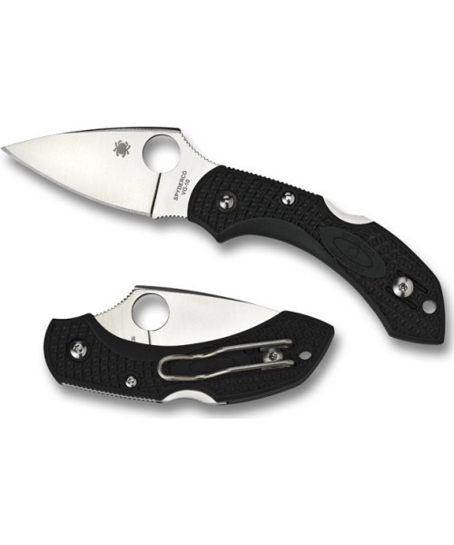 Hunting and Survival Knives Spyderco, Inc.: Kišeninis peiliukas Spyderco C28PBK2 Dragonfly 2, juodas