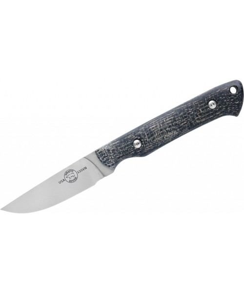 Hunting and Survival Knives White River Knife and Tool, Inc.: Knife White River Small Game Black Burlap