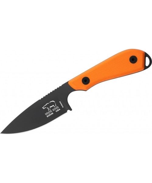 Hunting and Survival Knives White River Knife and Tool, Inc.: Knife White River M1 BackPacker Pro, Orange