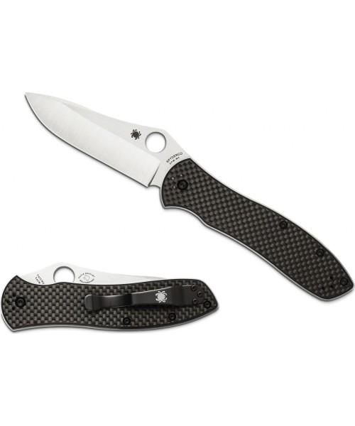 Hunting and Survival Knives Spyderco, Inc.: Folding Knife Spyderco C134CFP2 Bradley Folder 2