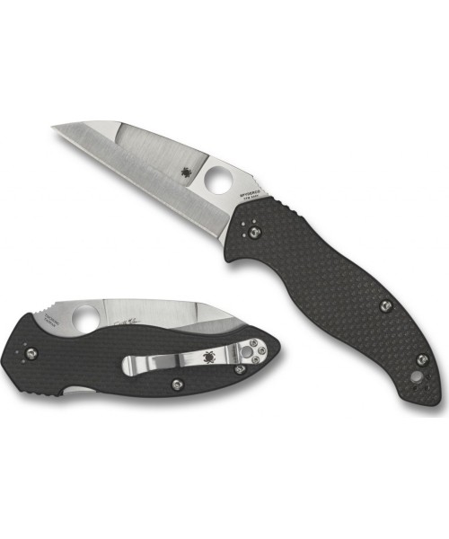 Hunting and Survival Knives Spyderco, Inc.: Folding Knife Spyderco C248CFP Canis