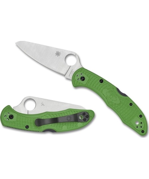 Hunting and Survival Knives Spyderco, Inc.: Sulankstomas peilis Spyderco C88FPGR2 Salt 2, žalias