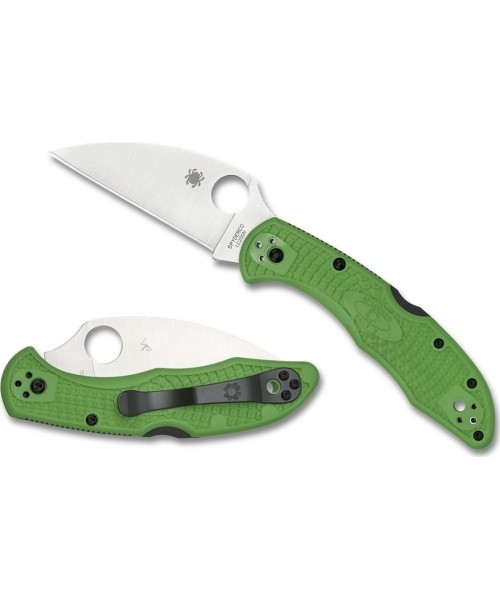 Hunting and Survival Knives Spyderco, Inc.: Sulankstomas peilis Spyderco C88FPWCGR2 Salt 2, žalias