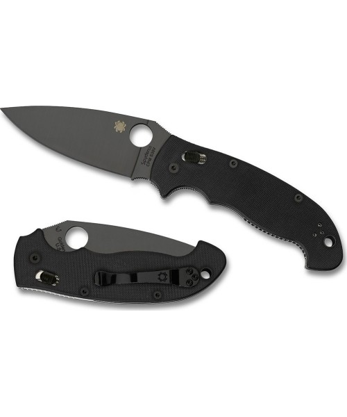 Hunting and Survival Knives Spyderco, Inc.: Folding Knife Spyderco C95GPBBK2 Manix 2 XL