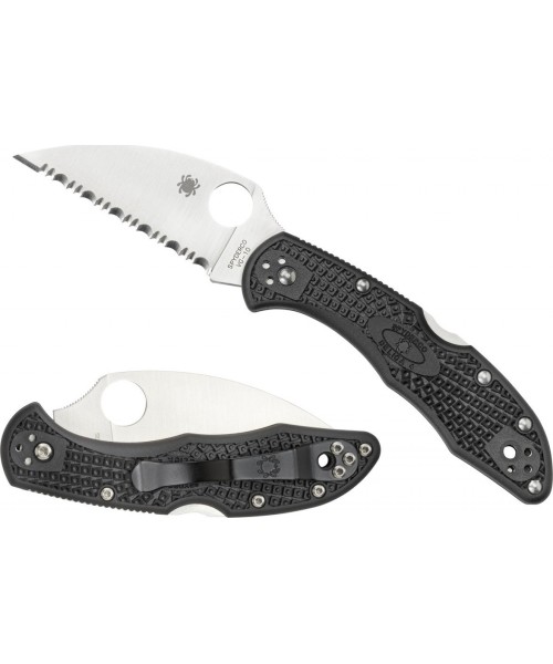 Hunting and Survival Knives Spyderco, Inc.: Sulankstomas peilis Spyderco C11FSWCBK Delica 4