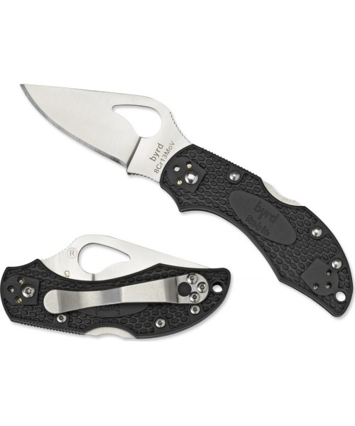 Hunting and Survival Knives Spyderco, Inc.: Folding Knife Spyderco BY10PBK2 Robin 2