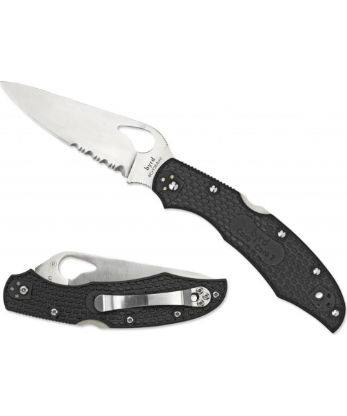 Hunting and Survival Knives Spyderco, Inc.: Folding Knife Spyderco BY03PSBK2 Cara Cara 2