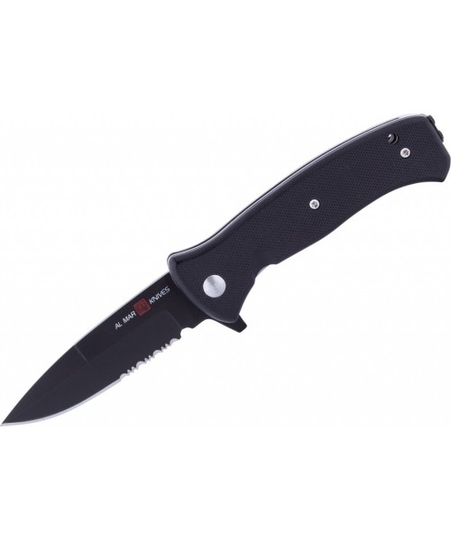 Hunting and Survival Knives Al Mar Knives: Folding Knife Al Mar 2205 Mini S.E.R.E. 2020, Black