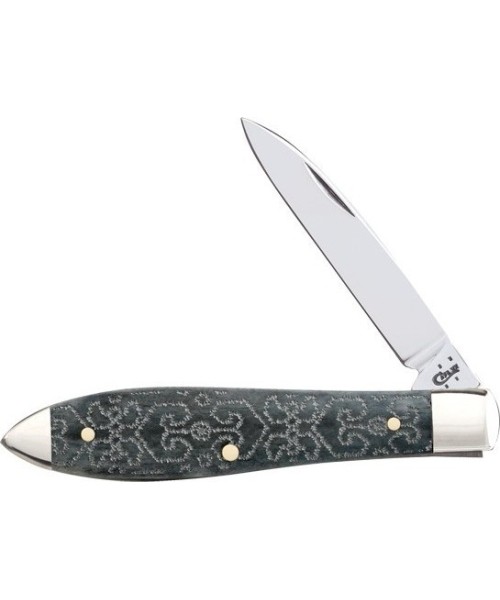 Hunting and Survival Knives W.R. Case & Sons Cutlery Co.: Folding Knife Case SS Tear Drop, Grey