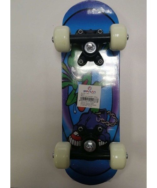 Rulad ja longboardid Spartan: Mini riedlentė Spartan Mini Board Alien On Blue