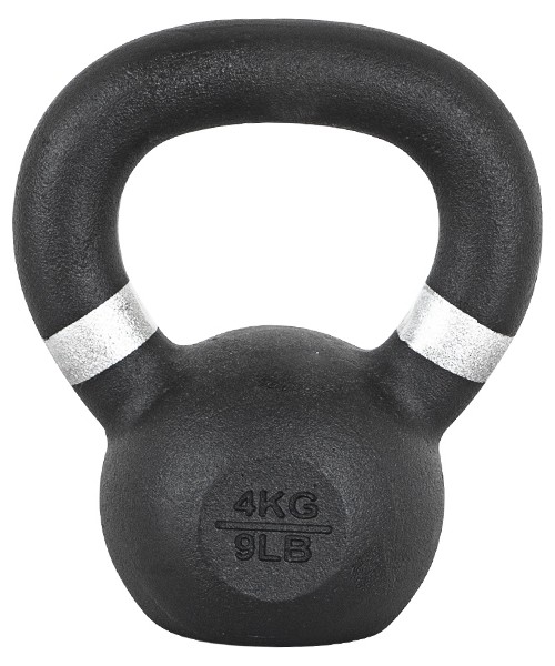 Steel Kettlebells inSPORTline: Cast Iron Kettlebell inSPORTline Powder 4 kg