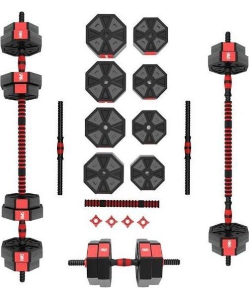 Adjustable Dumbbells HMS: SGC20 ŠTANGOS IR HANTELIAI, SUDĖTINIAI HMS