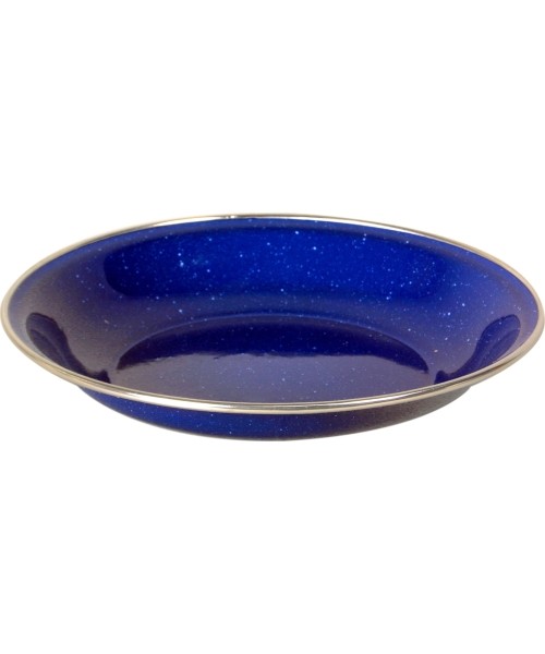 Dishes Origin Outdoors: Enamel Plate Origin Outdoors Deep 20cm, Blue