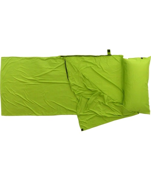 Sleeping Bags Origin Outdoors: Sleeping Bag Liner Origin Outdoors Microfiber Rectangular Green