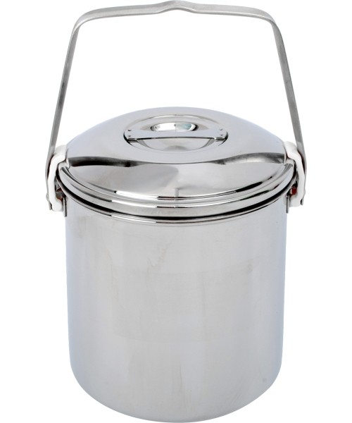 Dishes BasicNature: Pot BasicNature Billy Can Stainless Steel 1.4L