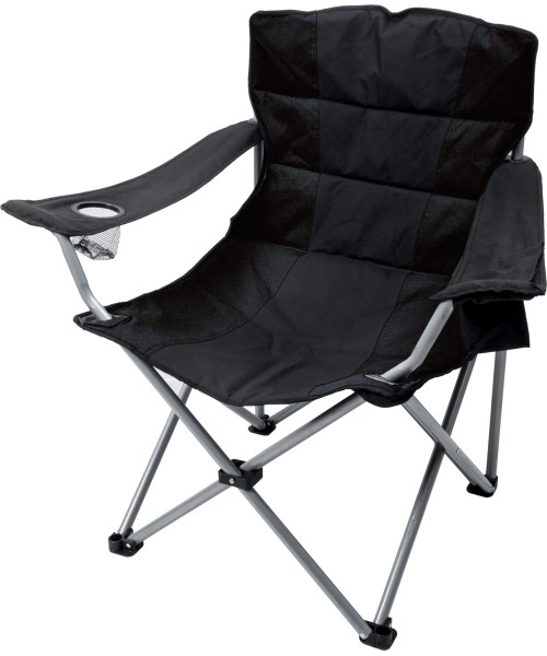 Chairs and Stools BasicNature: Folding Chair BasicNature Travelchair Holiday, Black