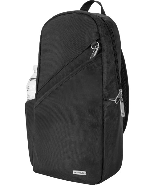 Vaba aja seljakotid ja kotid Travelon: Kuprinė Travelon Anti Theft Classic Sling, 50x30x14cm, juoda