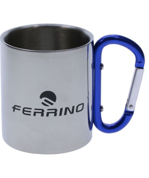 Canteens and Mugs Ferrino: Cup Ferrino Inox, with Carabiner