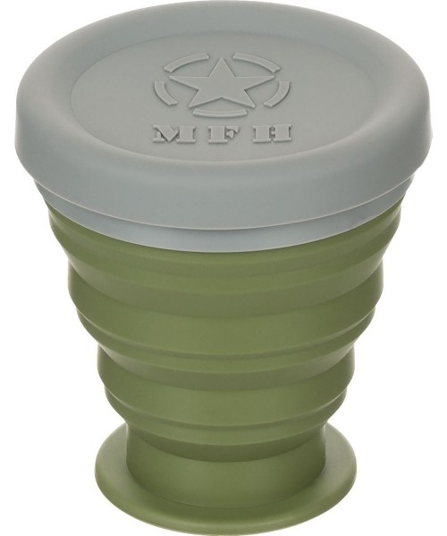 Canteens and Mugs MFH: Folding Cup MFH - Green, 200ml