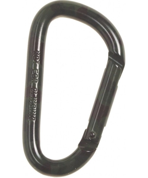 Survival Tools and Kits MFH: Carabiner D MFH - Camo, 8mmx8cm