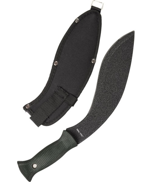 Jahi- ja ellujäämisnoad MIL-TEC: MACHETE KUKRI WITH SHEATH