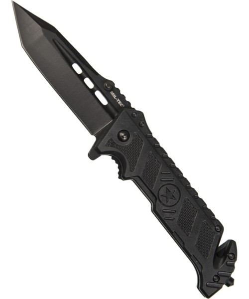 Hunting and Survival Knives MIL-TEC: BLACK CAR KNIFE ′STAR′