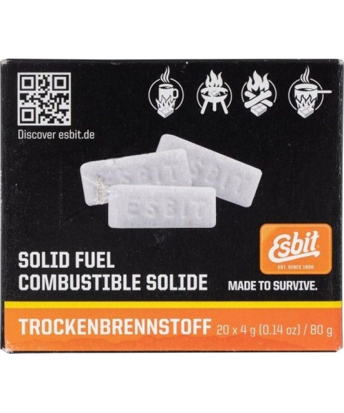 Cookers and Accessories MIL-TEC: GERMAN ESBIT® FUEL TABLETS