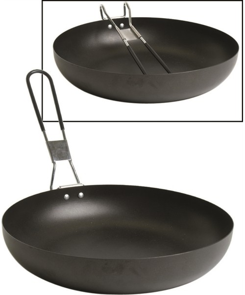 Cookers and Accessories MIL-TEC: CAMPING PAN COLLAPSIBLE S/STEEL