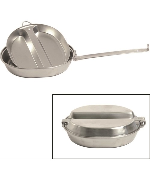 Nõud MIL-TEC: US STAINLESS STEEL MESS KIT