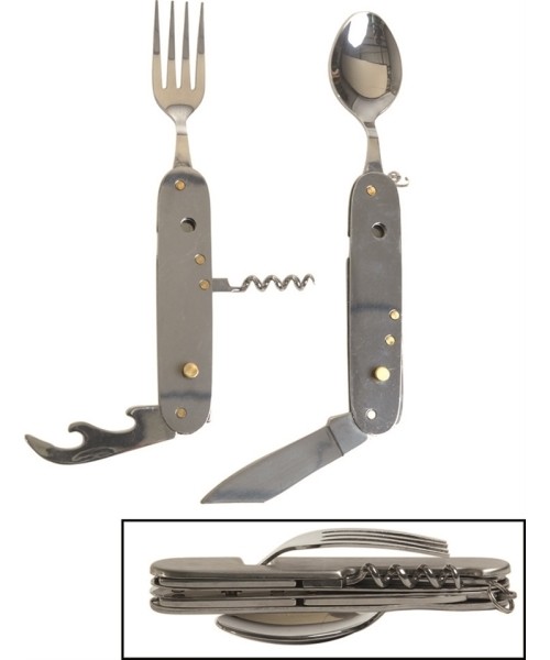 Cutlery MIL-TEC: ′6IN1′ POCKET KNIFE SET