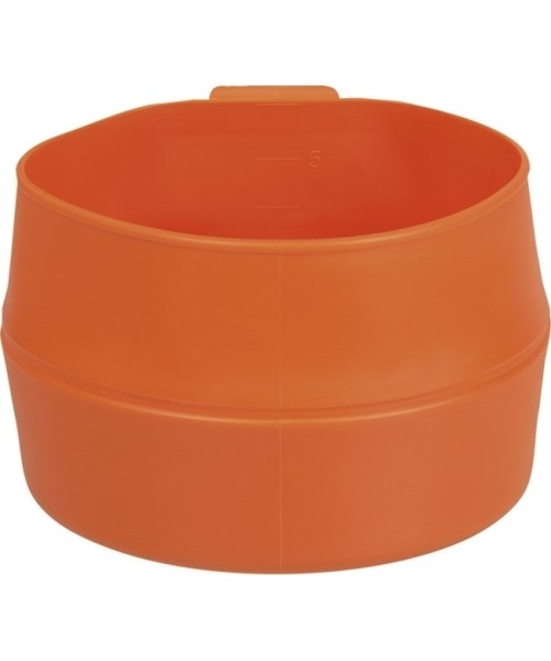 Matkapudelid ja tassid MIL-TEC: ORANGE FOLD-A-CUP® COLLAPSIBLE CUP 600 ML