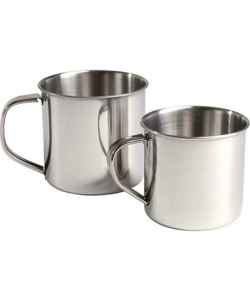 Matkapudelid ja tassid MIL-TEC: STAINLESS STEEL MUG 500ML