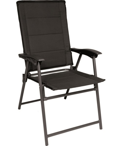 Chairs and Stools MIL-TEC: BLACK ARMY FOLDING CHAIR