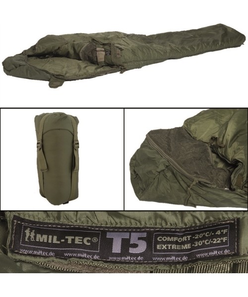 Sleeping Bags MIL-TEC: OD TACTICAL 5 SLEEPING BAG