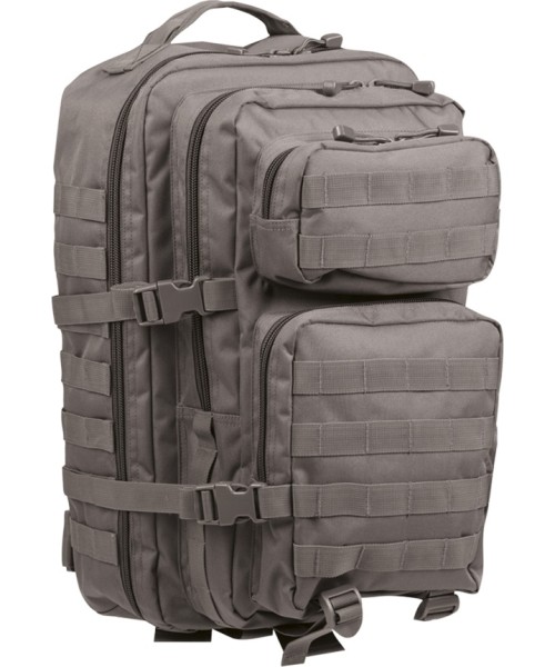 Seljakotid matkale MIL-TEC: URBAN GREY BACKPACK US ASSAULT LARGE