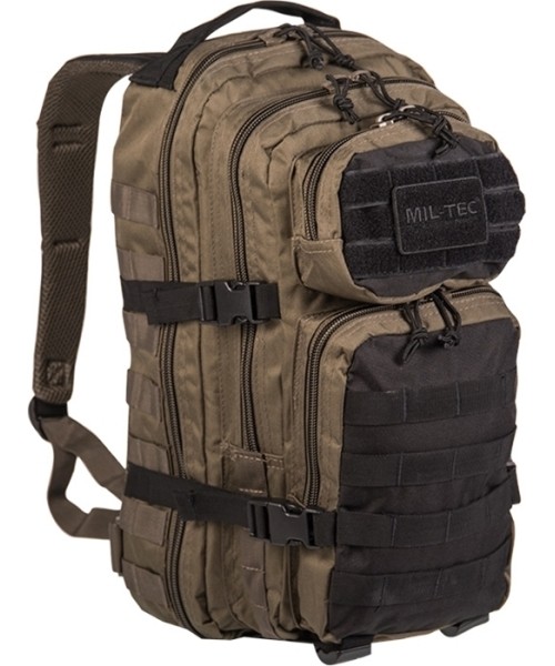 Outdoors Backpacks MIL-TEC: RANGER GREEN/BLACK BACKPACK US ASSAULT SMALL